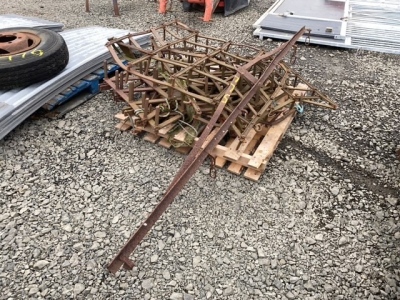 4 section pin harrow