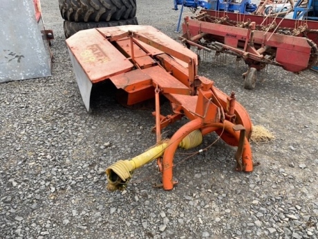 Fahr 2 drum mower with shaft