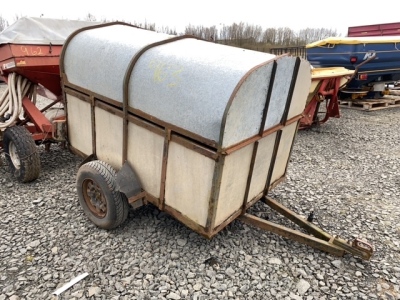 6x4 sheep trailer with removable roof