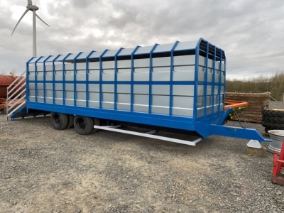 24ft cattle trailer, brakes and lights working