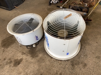 2 x fans