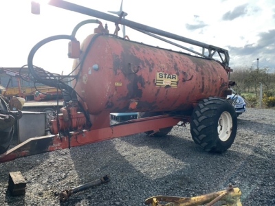 1500 Gln slurry tanker over hedge Boom (starr)