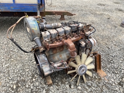 6 cylinder Cummins 130 12volt engine ready to start on the button