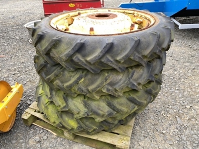 4x Row crop 5 stud wheels for Agro buggy 8.3x32