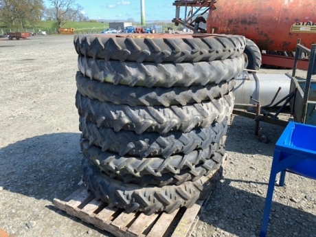 8 x row crop wheels