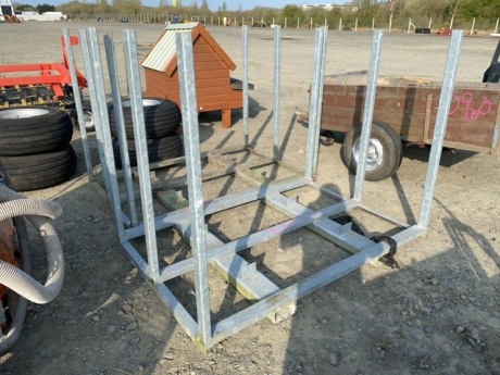 2 x galvanised stillages