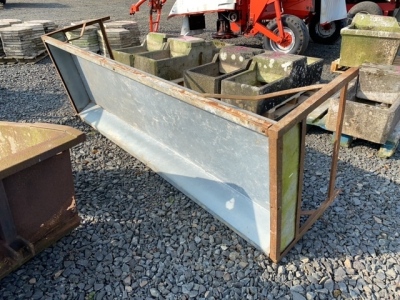 Cattle feed trough