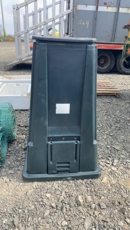 Sturdy coal bunker