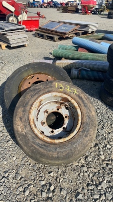 3 x trailer wheels