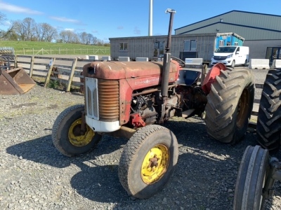 Massey Ferguson 65 and key, brand new clutch, brakes and back end seal, power steering and pick up hitch