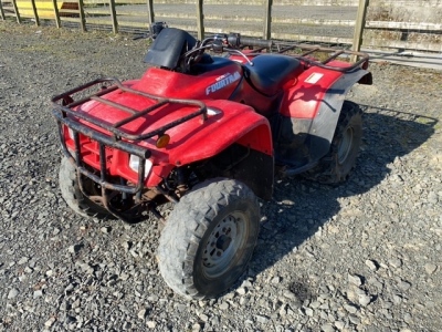 Honda 250 quad, needs a new starter, starts 100% with pull start