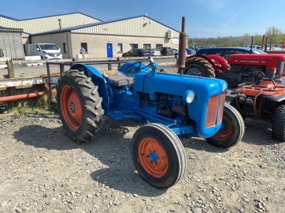 1960 Fordson Dexta tractor, engine done up, new clutch and mudguards