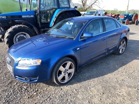 2005 Audi A4 2.0 TDI, diesel 140bhp, 189,5000miles, MOT Feb 22m OE54 NSZ, driven everyday, tax book and key and test cert.