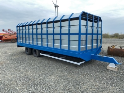 24ft cattle trailer