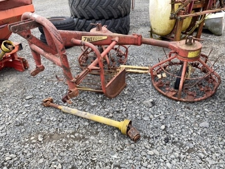 Haybob complete with screens and shaft