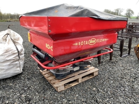 Vicon 2tn fertiliser sower complete with cover and shaft