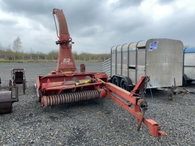 JF FCT 900 precision chop harvester stored inside for the last 3yrs, controls and shaft in office