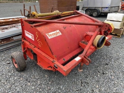 Teagle super ted 160 swather with shaft