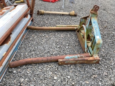 Fleming round bale lifter
