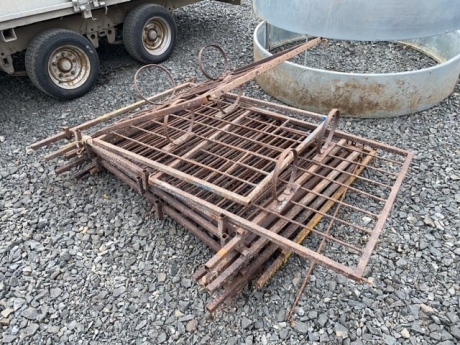 3 x calf pens with bucket holders