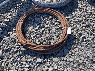 Roll of wire rope