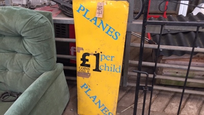 Old planes sign