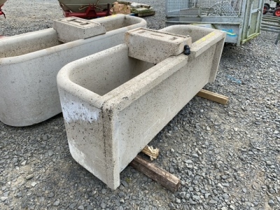 Concrete water trough