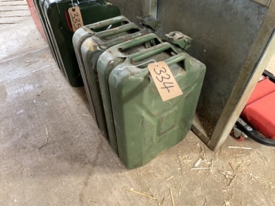 2 x jerry cans