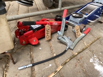 2 leaver grease gun