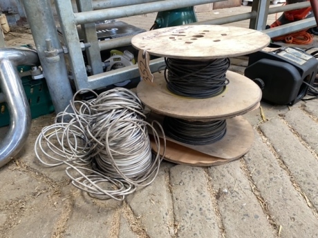 3 x rolls of phone cable