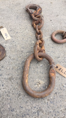Heavy duty lifting chain
