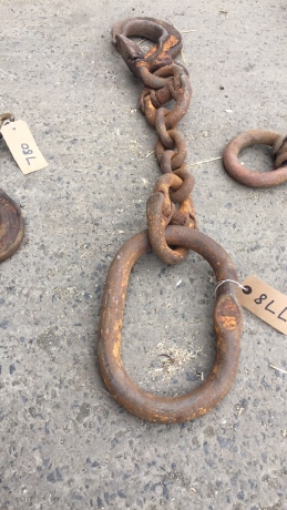 Heavy duty lifting chain