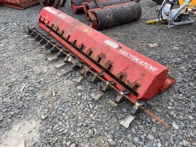 Hatzenbichler seeder with rest wheels