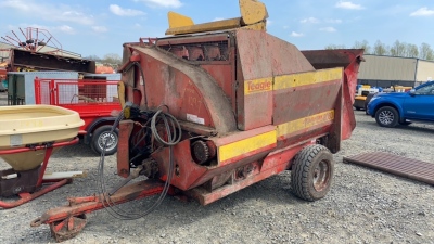 Teagle tomohawk 8080 straw chopper with shaft