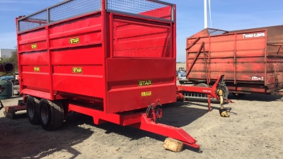 Starr silage trailer 12tn lights and brakes working
