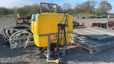 Jammet sprayer 600L complete with lift pipe nsts test and shaft