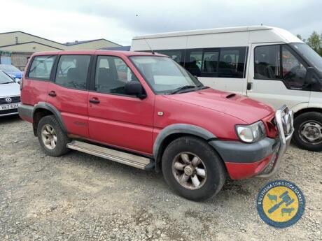 Nissan Terrano jeep, 4 wheel drive, 120,000miles, IRZ4023, MOT 2nd June, taxbook, gearbox &engine 100%, chasis needs attention
