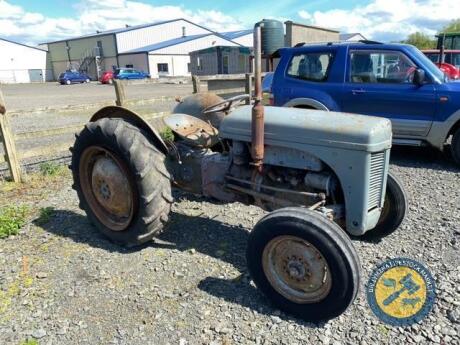 1955 Ferguson TV tractor, no taxbook but can be registered
