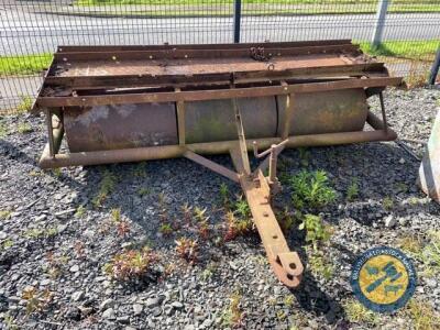 Cast iron 3 barrel land roller