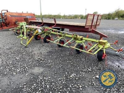 Claas Volto 870H 8 reel working last season with shaft