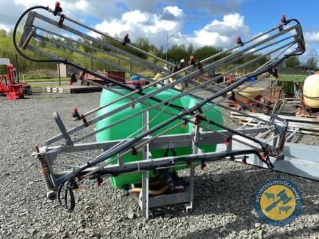 Full spray crop sprayer 600L wash tank available with owner and shaft