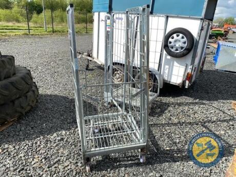 2 x shop trolleys