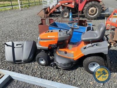 Reps of J McNeill Deceased - Husquvanna ride on lawnmower, keys in office
