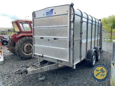 Reps of J McNeill Deceased - Ifor Williams cattle trailer complete with sheep decks 12-5x9