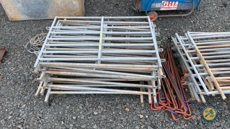 Reps of J McNeill Deceased - Sheep and cattle hurdles with gates and pins