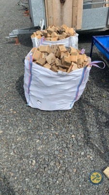2 x tote bags of firewood
