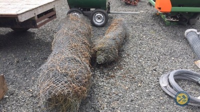 2 x rolls of chainlink wire second hand