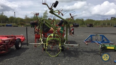 Claas volto 800 tedder 30ft with shaft