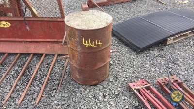 Tractor rear weight