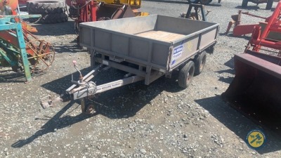 8x5 Ifor Williams flatbed trailer